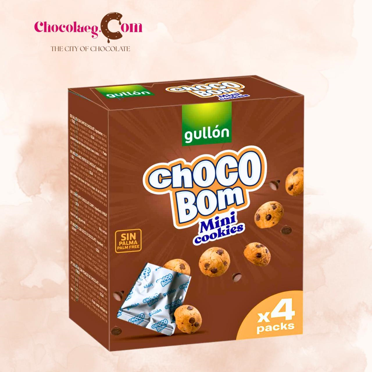 Gullon Choco Bom Mini Cookies 160g