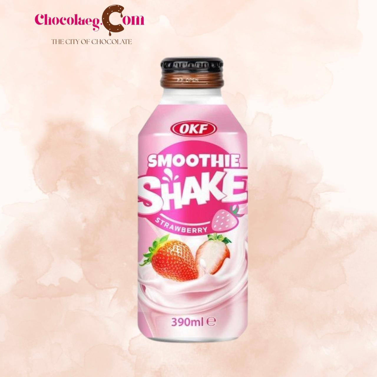 Smoothie Shake Strawberry 390ml