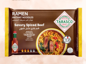 Tabasco Noodles Savory Spiced Beef 75g