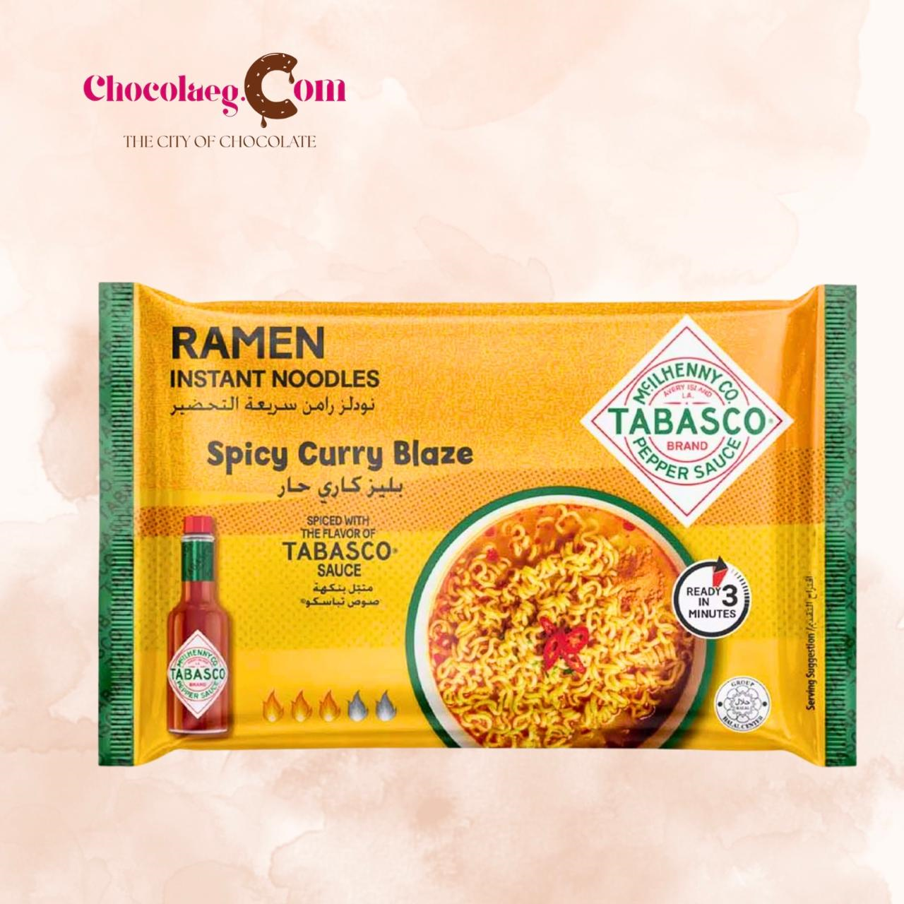 Tabasco Noodles Spicy Curry 75g